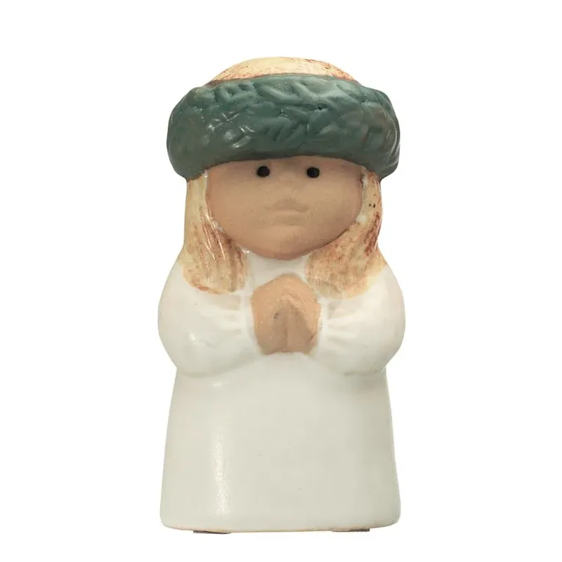 Adventsbarn Lucia från Rörstrand risnedsättning
