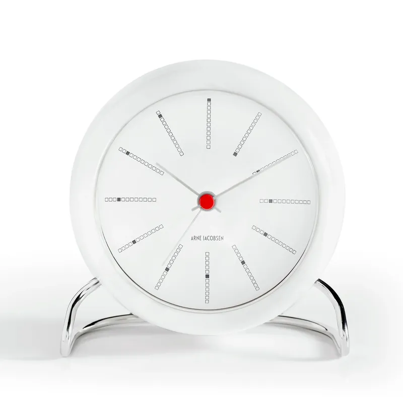 Bästa pris AJ Bankers bordsklocka från Arne Jacobsen Clocks
