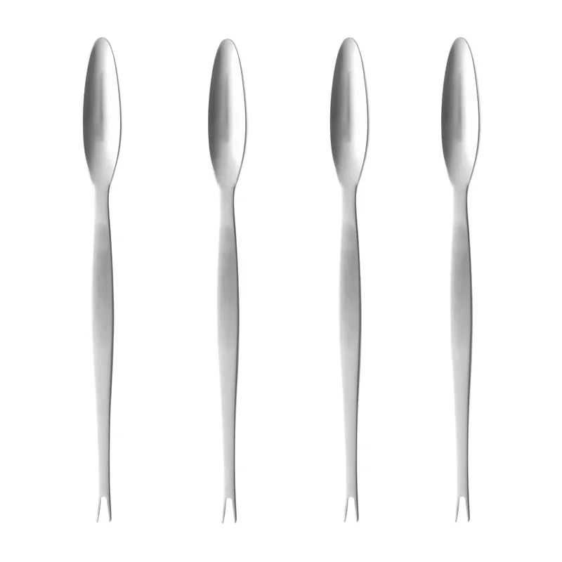 Endast idag Focus Steel skaldjursgaffel 4-pack från Gense