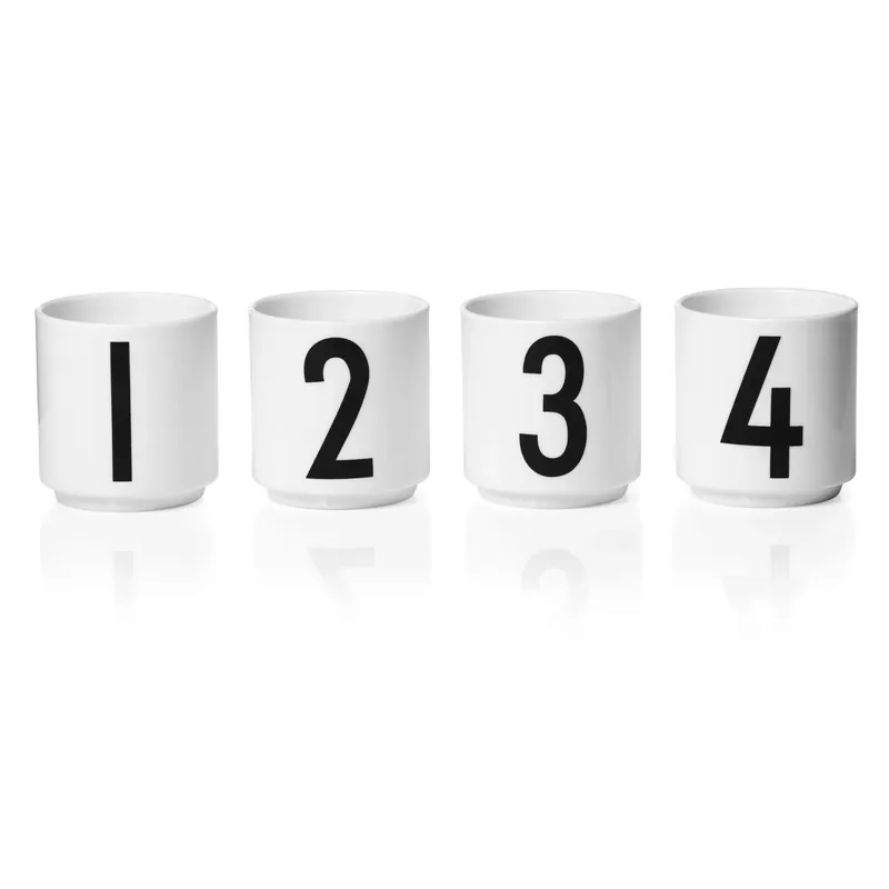 Design Letters espressokopp 4-pack från Design Letters Kampanjpris