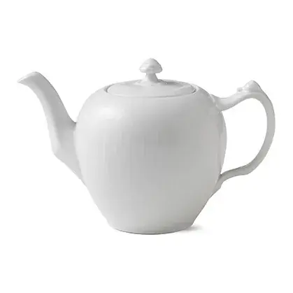 White Fluted tekanna från Royal Copenhagen Rea