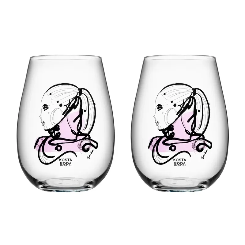 Billigare All about you tumblerglas 57 cl 2-pack från Kosta Boda