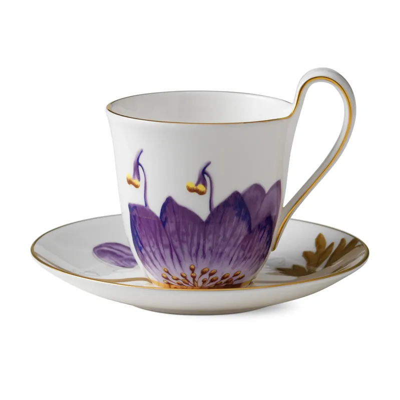 risnedsättning Flora kopp och fat från Royal Copenhagen