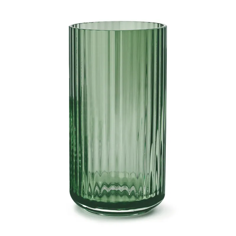 Endast idag Lyngby vas glas grön från Lyngby Porcelæn