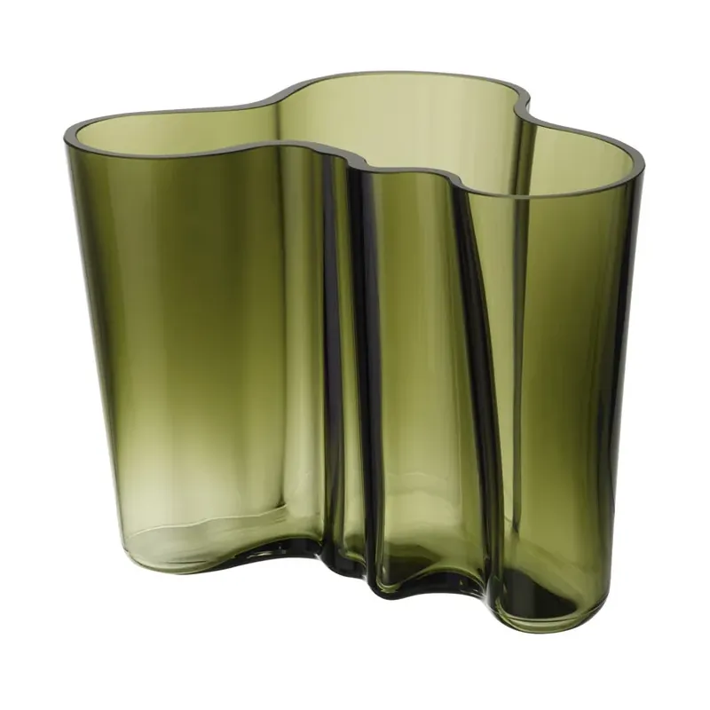 Alvar Aalto vas mossgrön från Iittala Reapris