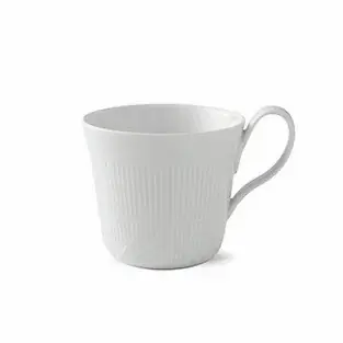 White Elements kopp med högt handtag från Royal Copenhagen Reapris