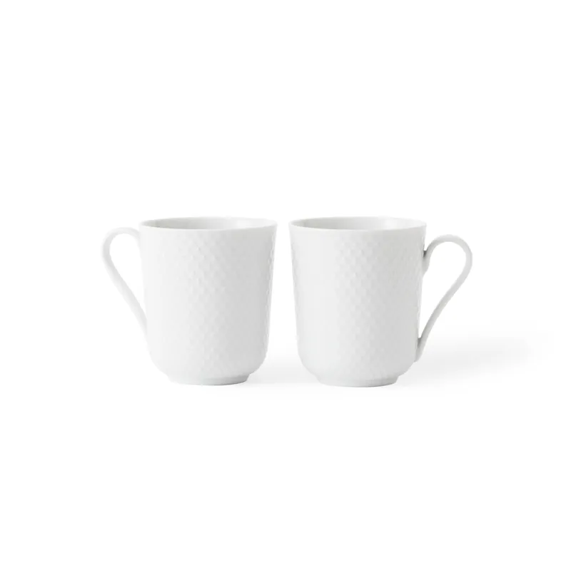Billigare Rhombe mugg 33 cl 2-pack från Lyngby Porcelæn