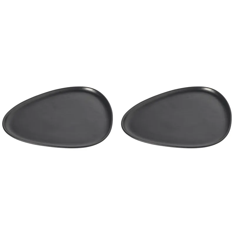 Begränsat antal Curve Stoneware middagstallrik 2-pack från LIND DNA