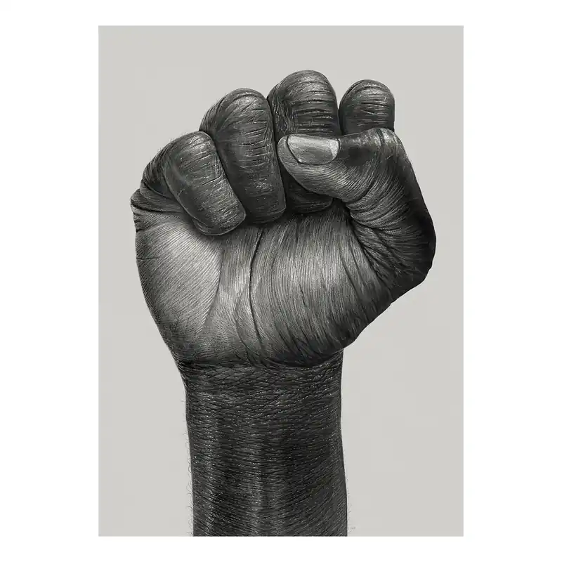 Raised Fist poster från Paper Collective Fri frakt