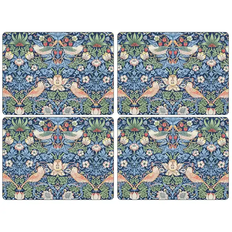 Strawberry Thief bordsunderlägg 30x40 cm 4-pack från Pimpernel Lägg i varukorgen