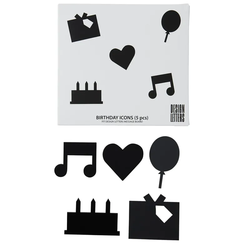 Design Letters Happy Birthday icons från Design Letters Beställ nu