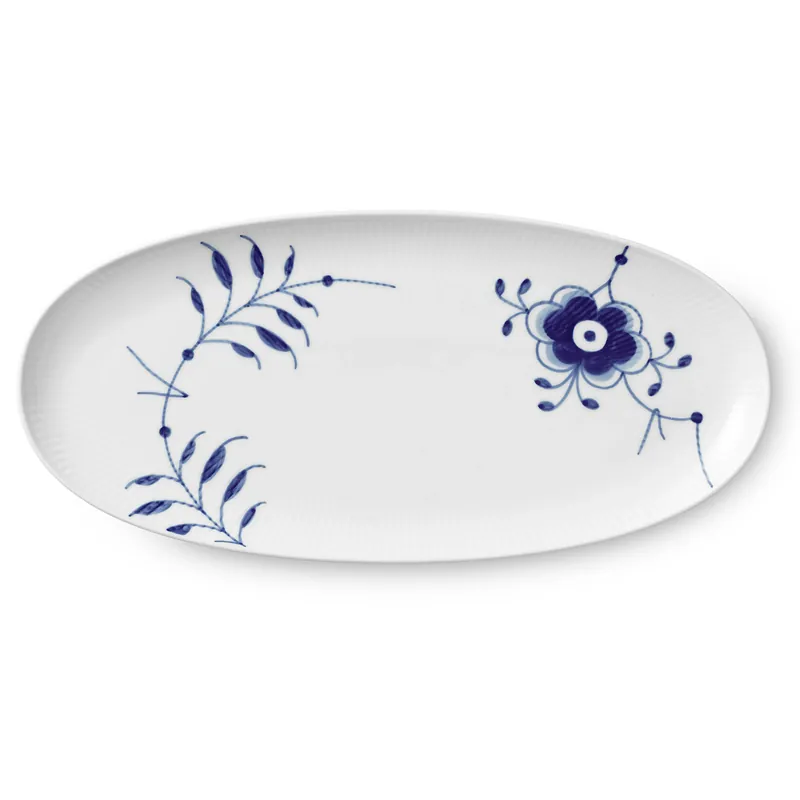 Begränsad tid Blue Fluted Mega serveringsfat från Royal Copenhagen