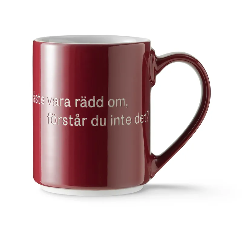 Astrid Lindgren mugg, livet är en sak från Design House Stockholm Snabb frakt