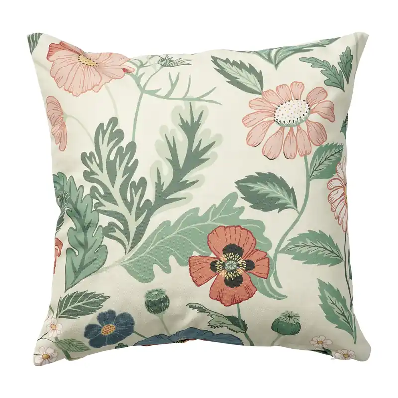 Snabb leverans Bloom kuddfodral 45x45 cm från Klippan Yllefabrik
