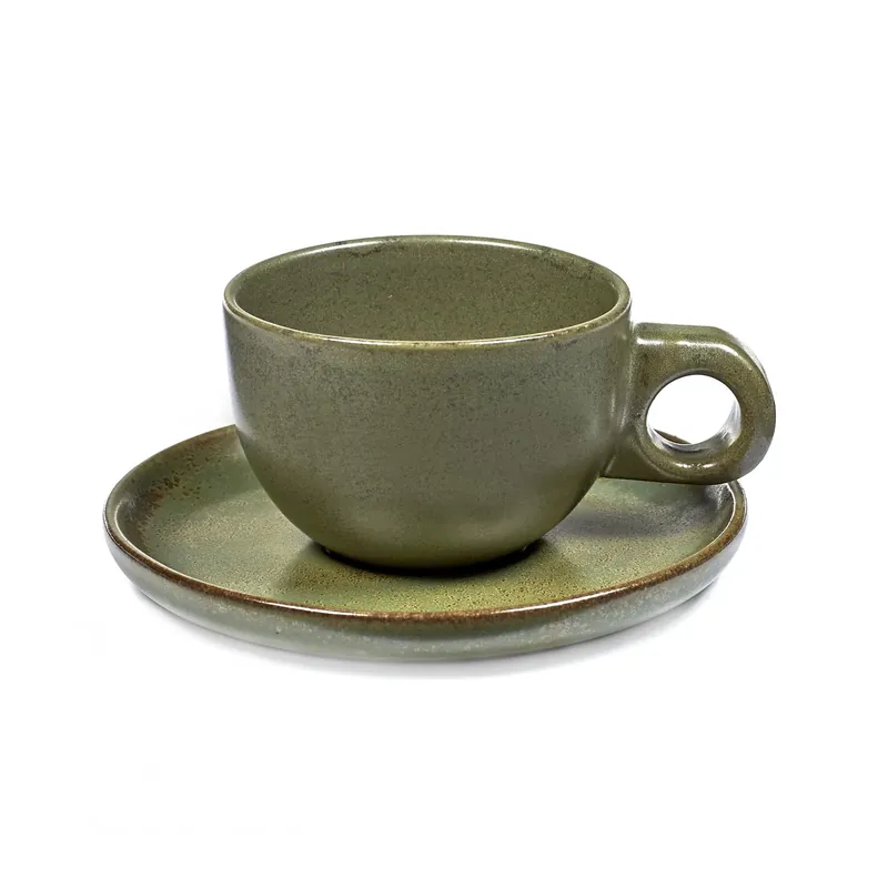 Surface kaffekopp med fat 13 cl från Serax Trygg betalning