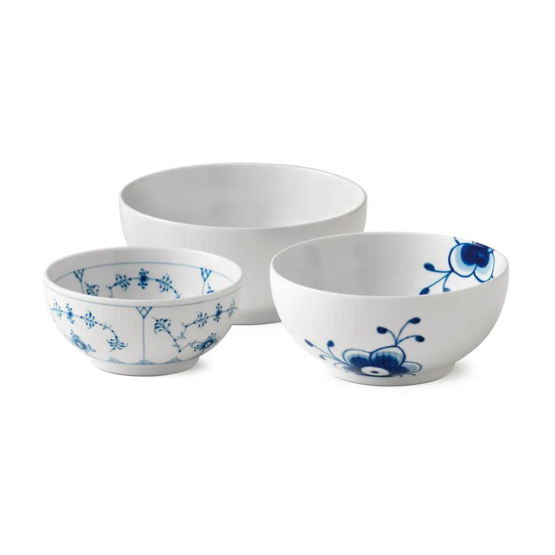 History Mix skålar 3-pack från Royal Copenhagen Billig