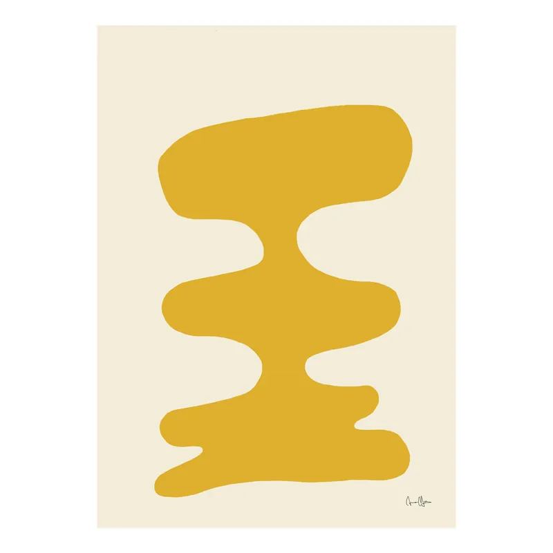 Sänkt pris Soft Yellow poster från Paper Collective