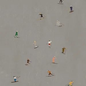 Populär Skiers poster 40x50 cm från Fine Little Day