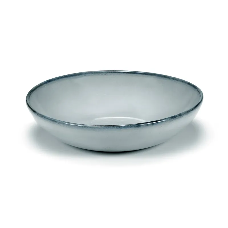 Fri frakt Pure Blue Glazed djup tallrik Ø19,5 cm från Serax