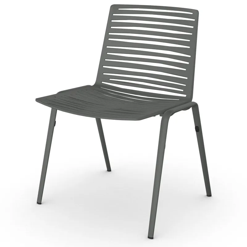 Zebra matstol Metallic Grey Populärt val