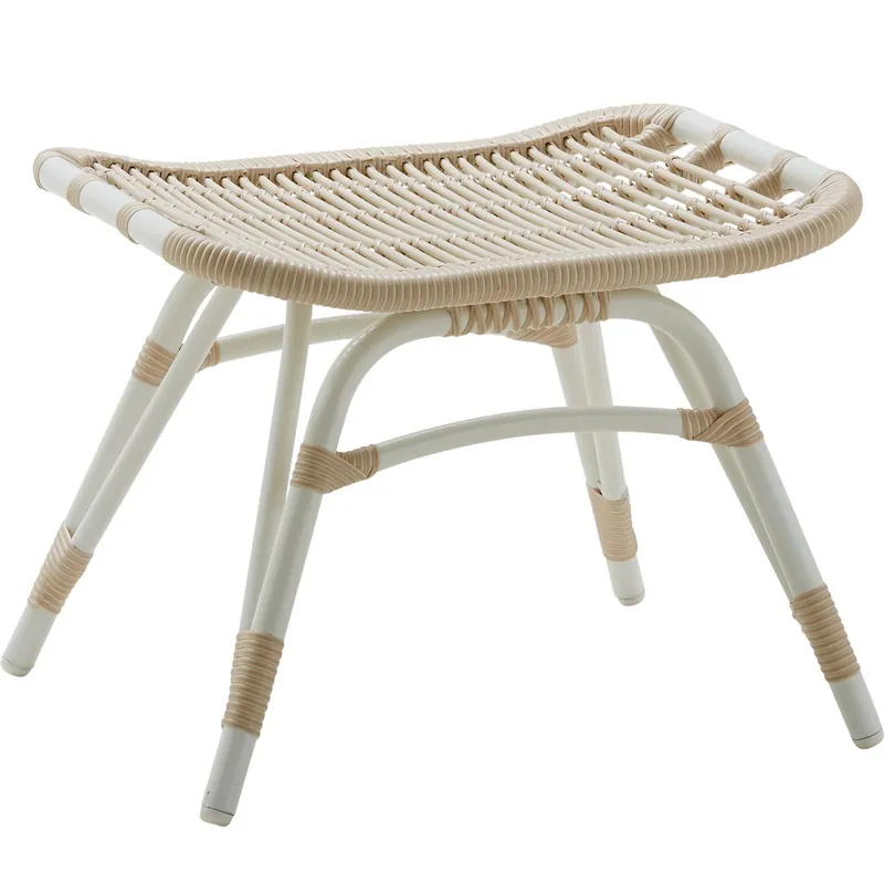 Fynd Monet Fotpall Alu-Rattan