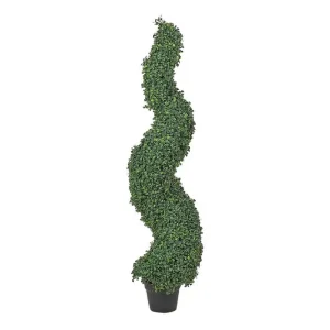 Konstgjord växt Boxwood Spiral Tree - Inredning Sänkt pris