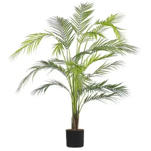 Snabb leverans Konstgjord växt Areca Palm 12x12x124 cm 12x12x124 cm - Inredning
