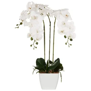 Snabb frakt Konstgjord växt Orchid 22x22x59 cm 22x22x59 cm - Inredning