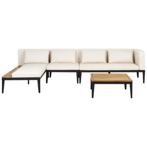Köp nu Loungegrupp med bord Bracciano 4-Sits 4-Sits - Trädgård & spabad