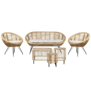 Loungegrupp med bord Maratea/Cesenatico 4-Sits 4-Sits - Trädgård & spabad Begränsad tid