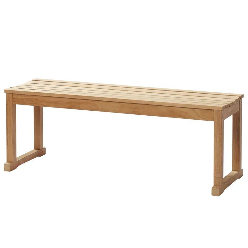 Vega bänk 120 cm teak Fri frakt