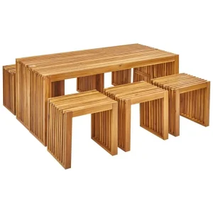 Matsalsset Bellano 6-Sits 6-Sits - Utemöbler Snabb leverans