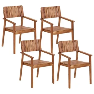 Handla nu Matstol Agello set om 4 - Utemöbler