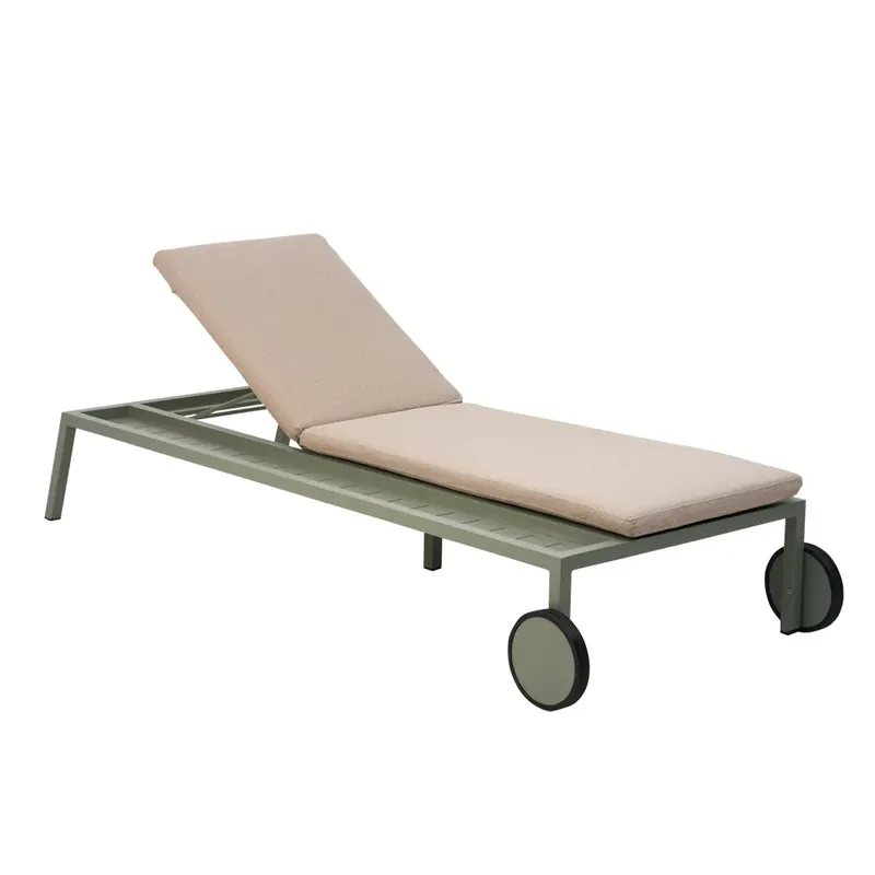 2-pack Samvaro solsängDusty green / Teddy beige Snabb frakt