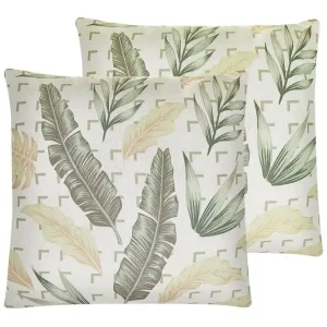 Begränsad tid Prydnadskuddar Rhapis set om 2 - Textil & mattor