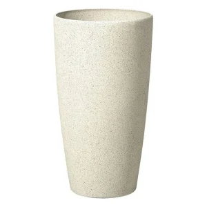 Endast denna vecka Trädgårdskruka Abdera Beige, 31x31x58 cm Beige, 31x31x58 cm - Trädgård & spabad