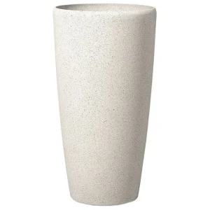 Billig Trädgårdskruka Abdera Beige, 39x39x75 cm Beige, 39x39x75 cm - Trädgård & spabad
