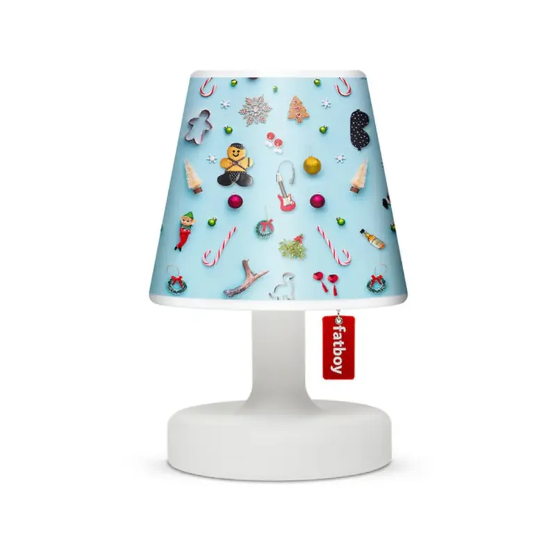 Xmas cooper cappie lampskärm candyman Fynd