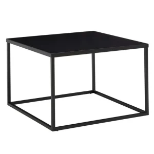Wohnling Soffbord Wohnling metall fyrkantig, modern stil Svart Svart - Möbler Nyhet