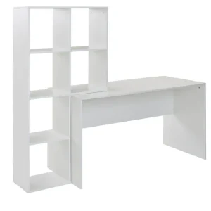 Fynd Wohnling Skrivbord Wohnling med förvaringshylla 170 cm modern - Möbler