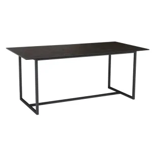 Wohnling Matbord Wohnling Keramik Klassisk Medar Bas Metallram Svart, marmor svart Svart, marmor svart - Möbler Rabatter