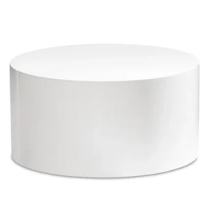 Wohnling Soffbord Wohnling MONOBLOC rund 60 cm, modern stil Vit Vit - Möbler Erbjudandepris