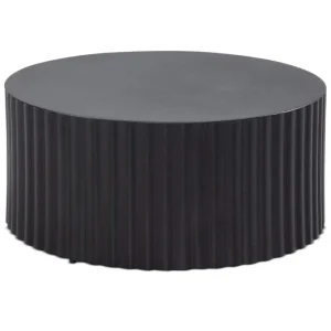 Billigare Wohnling Soffbord Wohnling Rund 67 cm Metallremsor Optik Modern Look - Möbler