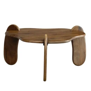 Wohnling Soffbord Wohnling Massivt trä mango 78 cm organisk optik modern - Möbler Säker betalning