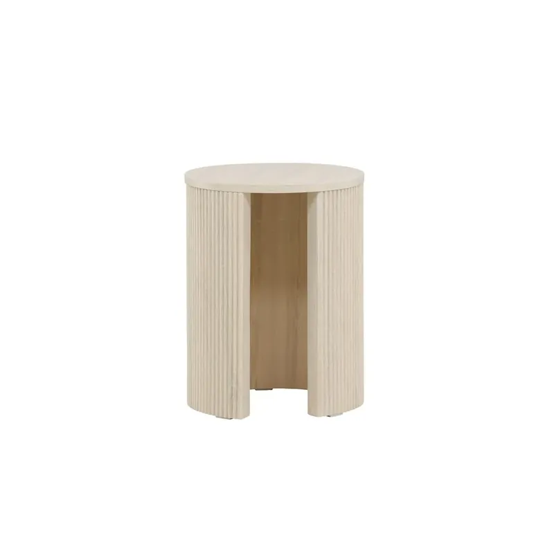 Begränsad tid Venture Home Bristol Sidobord 40 cm Whitewash - Möbler
