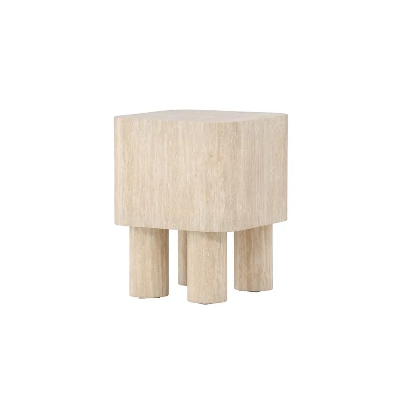 Endast idag Venture Home Klirou Sidobord 40 cm Beige - Möbler