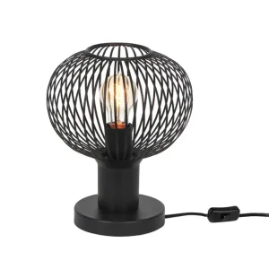 Trio Lighting Bordslampa TRIO Gila 23 cm, Mattsvart 23 cm, Mattsvart - Belysning & el Begränsad tid