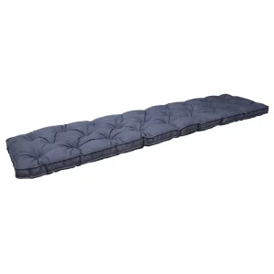 Populärt val Utomhussoffdyna Brooklyn 190 cm Svart Svart - Utemöbler