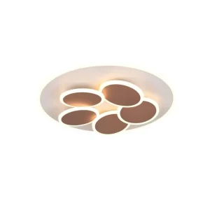 Nyhet Trio Lighting Taklampa TRIO Mandala Varm grå/kaffebrun Varm grå/kaffebrun - Belysning & el