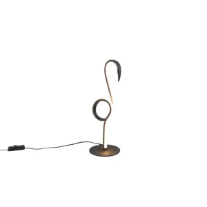 Sänkt pris Trio Lighting Bordslampa TRIO Ingo Mattsvart Mattsvart - Belysning & el